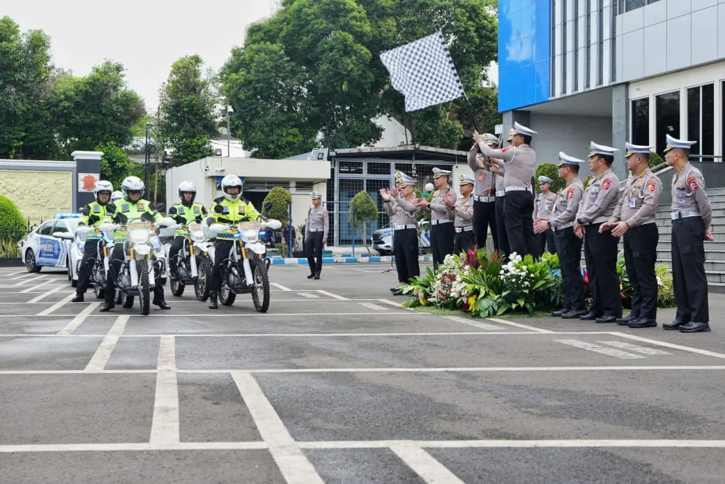 Kakorlantas Polri Lepas Tim Pamatwil Operasi Ketupat 2025 untuk Amankan Arus Mudik
