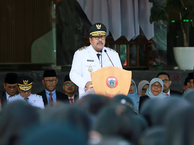 Wagub DKI Rano Karno Pimpin Upacara Hari Otonomi Daerah ke-29: Tegaskan Sinergi Pusat dan Daerah