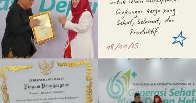 Pada momen Peringatan Hari Kesehatan Nasional HKN ke 61 Tingkat Provinsi Jawa Barat yang dise 1