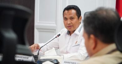 Pengawasan Satgas Saber Pangan terhadap harga komoditas di pasar tradisional.