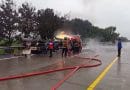 Truk Tangki Terbakar di Tol Cipali KM 185 Arah Cirebon