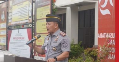 Lapas Narkotika Kelas IIA Tanjungpinang resmi meraih sertifikasi SNI 8807:2022 untuk layanan rehabilitasi pemasyarakatan rawat inap tipe III.