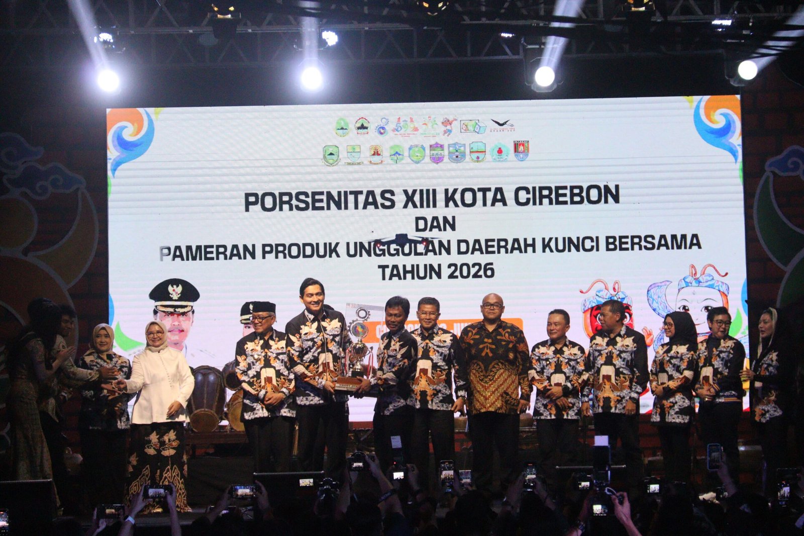 PORSENITAS XIII dan Pameran Produk Unggulan Daerah Dibuka, Wali Kota Cirebon Tekankan Kolaborasi Regional