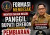 FORMASI Cirebon Adukan Bupati ke Mendagri, Soroti Pengawasan terhadap Dinas Pendidikan