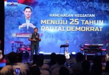 Jelang HUT ke-25 Partai Demokrat, AHY Ajak Kader Perkuat Pengabdian dan Hadirkan Solusi untuk Rakyat