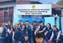 KKT Angkatan 148 UNSRAT di Kelurahan Kakenturan I Resmi Berakhir 