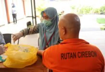 55 Tahanan Baru Rutan Cirebon Jalani Skrining HIV/AIDS dan Hepatitis