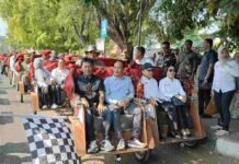 200 Becak Listrik Bantuan Presiden Prabowo Resmi Mengaspal di Kota Cirebon
