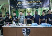 Rutan Cirebon Gelar Razia Kamar dan Tes Urine, 42 Warga Binaan serta 30 Pegawai Negatif Narkoba