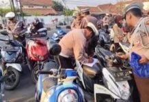 Polresta Cirebon Amankan 34 Motor Tanpa Surat dalam Razia di Pantura