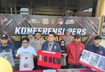 Polres Cirebon Kota Tangkap 5 Tersangka Pelempar Bus Suporter Persija di Tol Palikanci